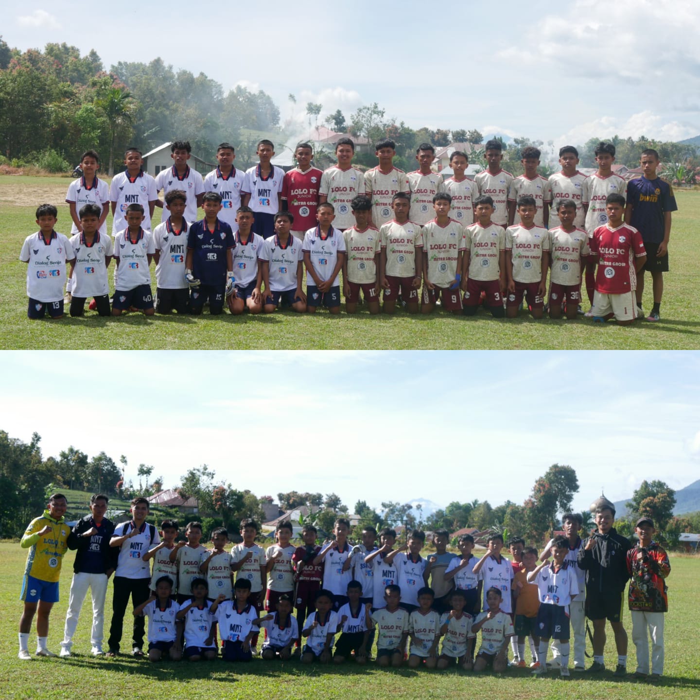  Uji Coba SSB Minamika Tim Talang Babungo Dengan SSB Lolo Pantai Cermin ( Foto : Minangsatu)